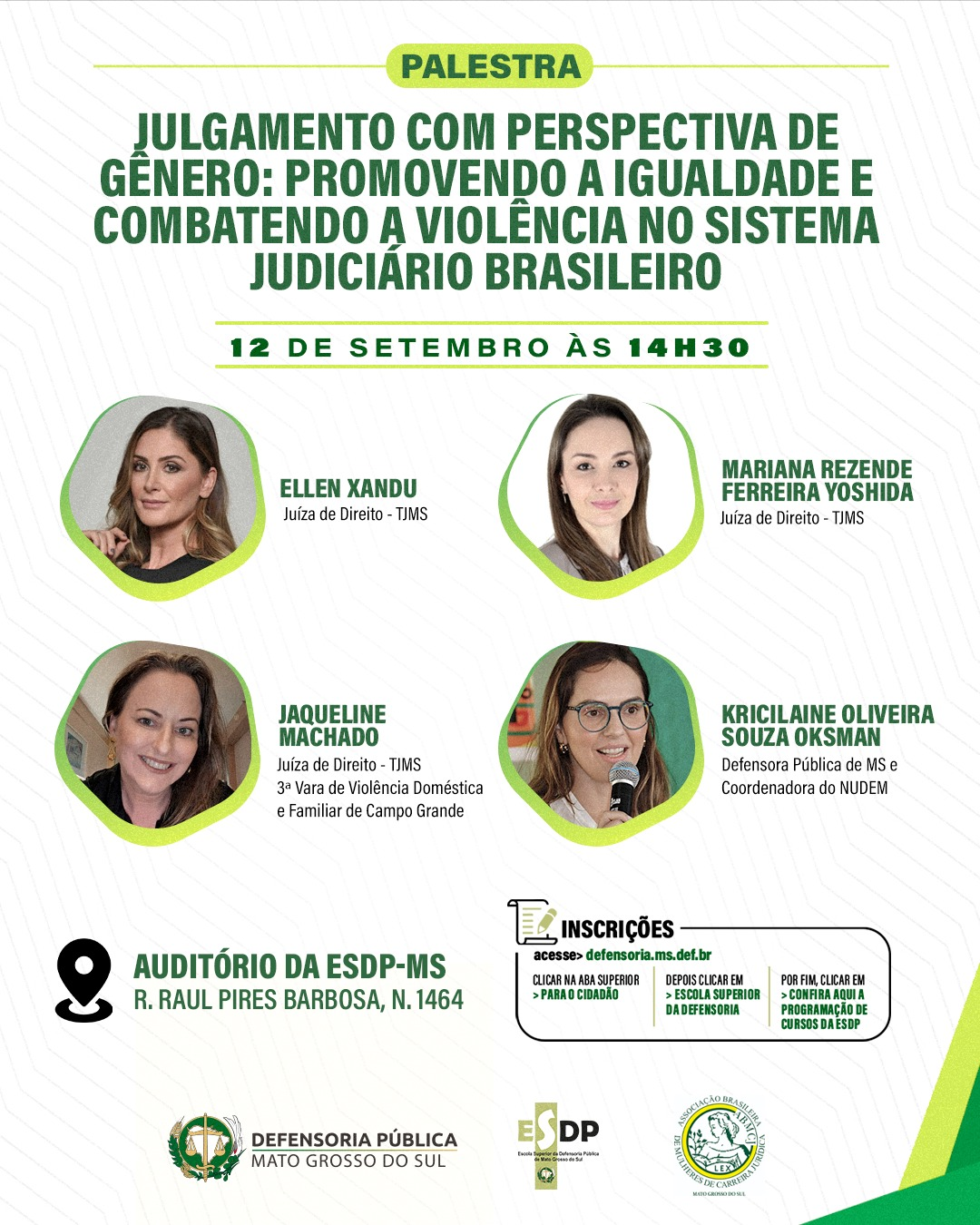 Evento ESDP Nudem Setembro
