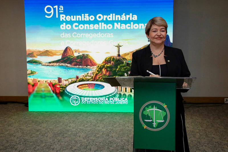 Corregedora de MS é empossada presidenta de conselho nacional da Defensoria Pública