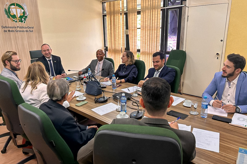 Defensoria e Adep/MS alinham metas para o ano de 2026