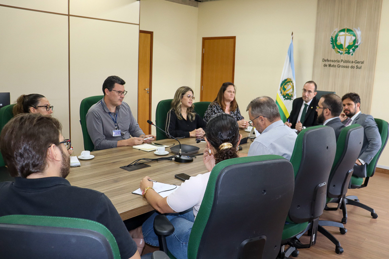 Defensoria Pública e TJMS debatem integração tecnológica para implantação do sistema Eproc