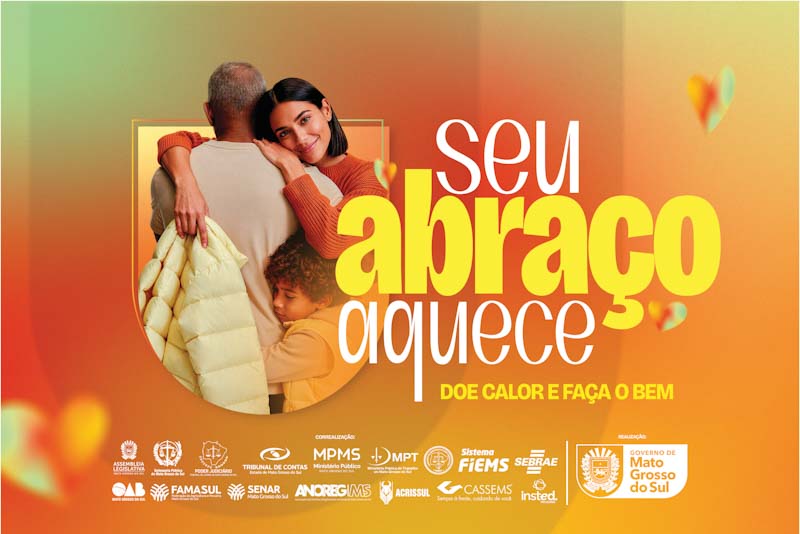 Defensoria amplia rede de solidariedade para a campanha 'Seu Abraço Aquece' em todo Estado